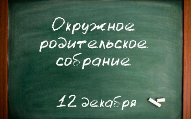 окружное РОДИТЕЛЬСКОЕ СОБРАНИЕ - фото - 1